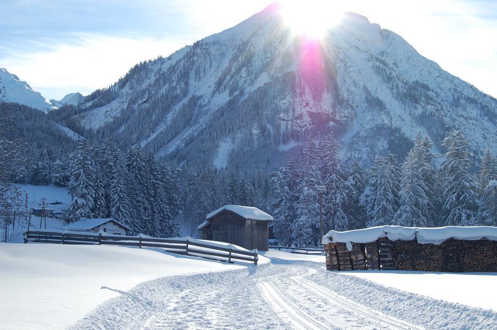 Haus Waldrast Appartement Elbigenalp Buitenkant foto